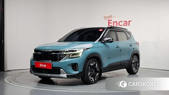 Kia The New Seltos 2023 Синий нефрит из Кореи