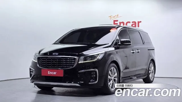 Kia The New Carnival 2019 Черный из Кореи