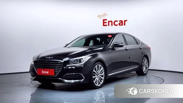 Genesis G80 2018 Черный из Кореи