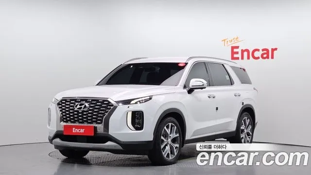 Hyundai Palisade 2019 Белый из Кореи