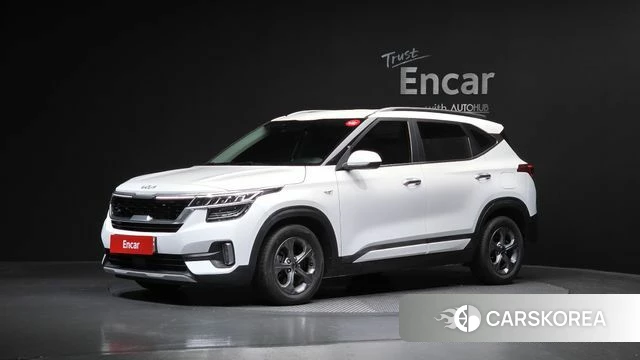 Kia Seltos 2022 Белый из Кореи