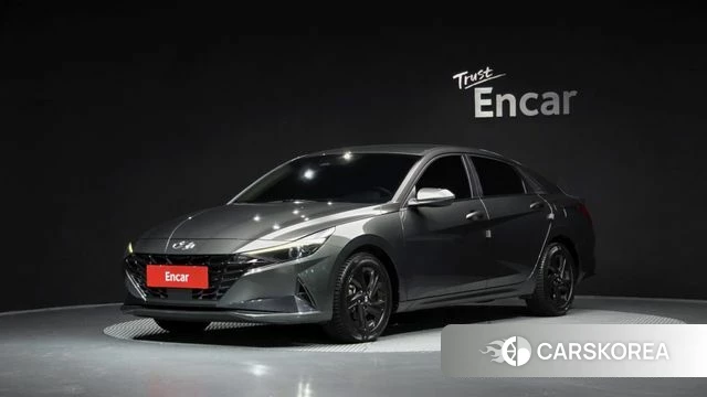 Hyundai Avante (CN7) 2021 Серый из Кореи