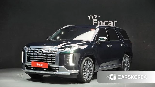 Hyundai The New Palisade 2024 Темно-зеленый из Кореи