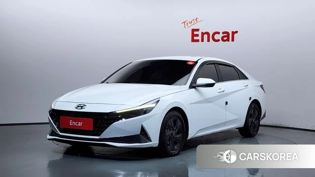 Hyundai Avante (CN7) 2020 Белый из Кореи