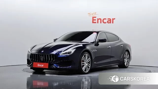 Maserati Quattroporte 2018 Синий из Кореи