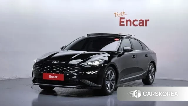 Kia K8 2021 Черный из Кореи