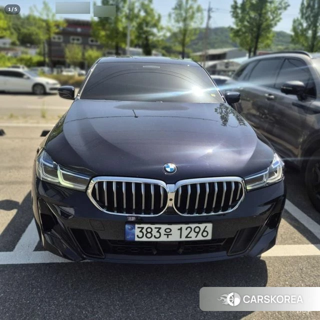 BMW 6 Series GT (G32) 2024 Черный из Кореи