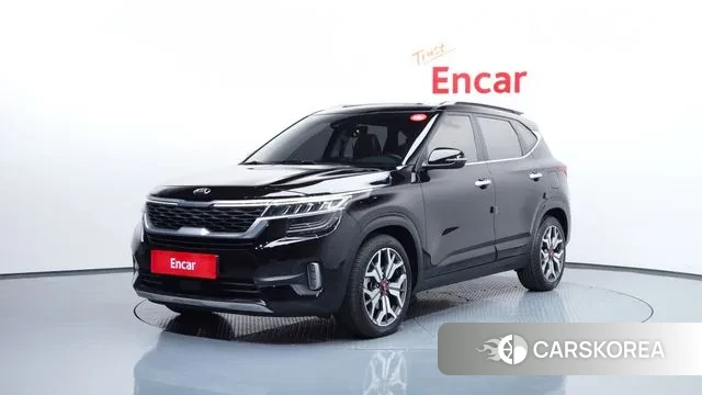 Kia Seltos 2019 Черный из Кореи