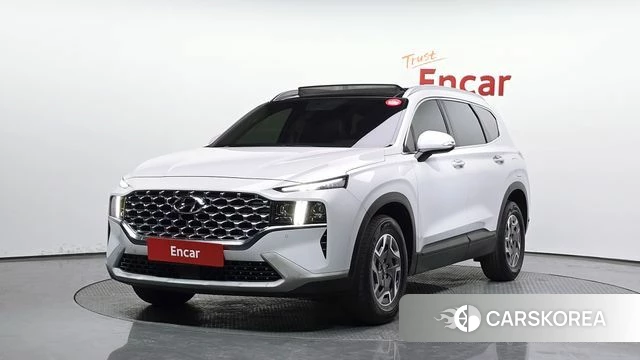 Hyundai The New Santa Fe 2021 Белый из Кореи