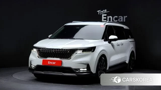 Kia Carnival 4th generation 2021 Белый из Кореи