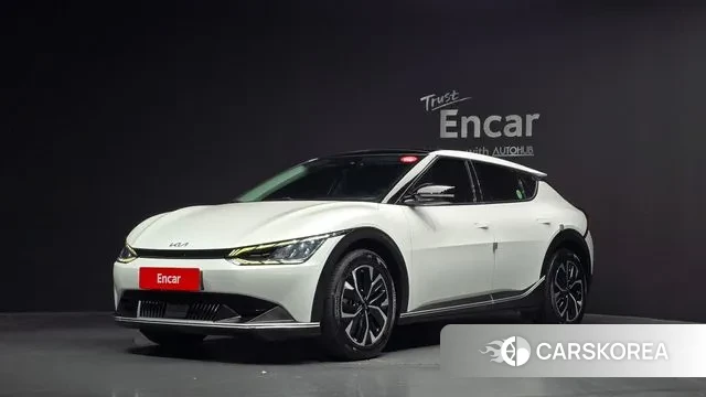 Kia EV6 2022 Белый из Кореи