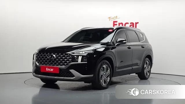 Hyundai The New Santa Fe 2022 Черный из Кореи
