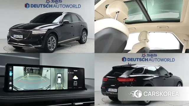 Genesis GV70 2023 Черный из Кореи