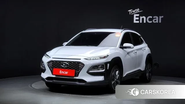 Hyundai Kona 2018 Белый из Кореи