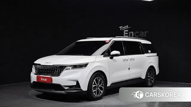 Kia Carnival 4th generation 2023 Белый из Кореи