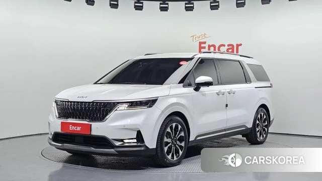 Kia Carnival 4th generation 2022 Белый из Кореи