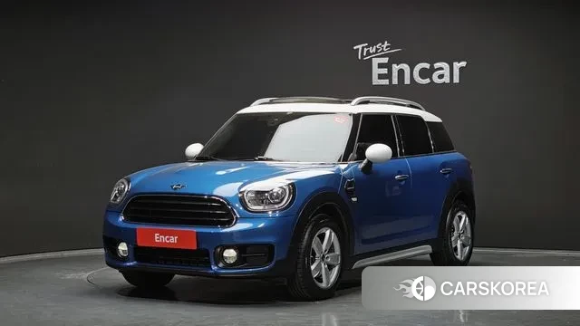 Mini Cooper Countryman 2018 Синий из Кореи