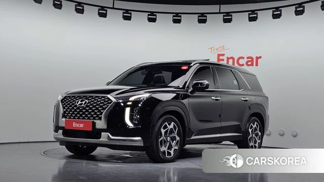 Hyundai Palisade 2022 Черный из Кореи