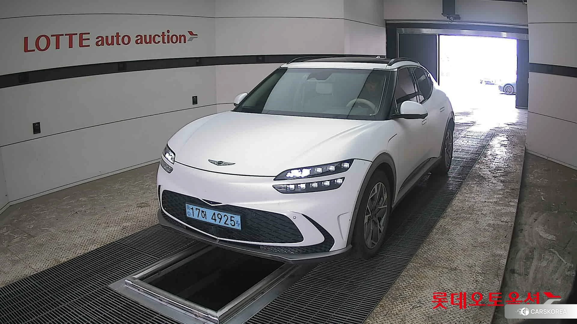 Hyundai GV60 2022 Matterhorn White (matte) из Кореи