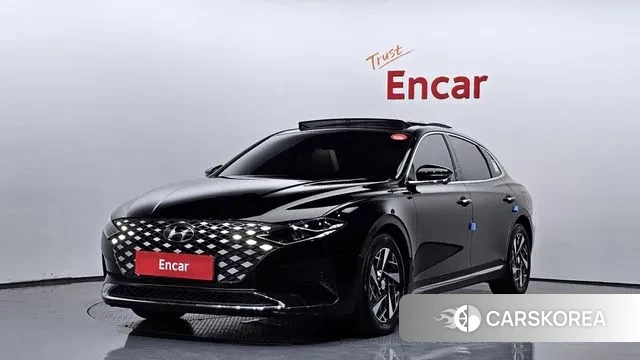Hyundai The New Grandeur IG Hybrid 2022 Черный из Кореи