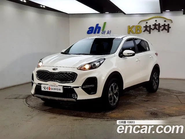Kia Sportage The Bold 2021 Белый из Кореи