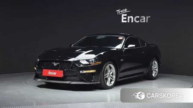 Ford Mustang 2020 Черный из Кореи