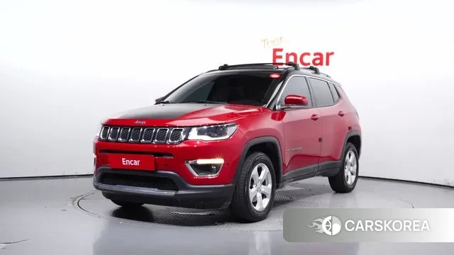 Jeep Compass 2nd Generation 2018 Красный из Кореи