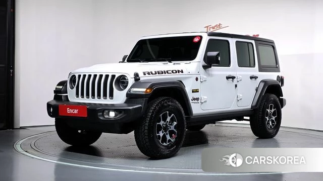 Jeep Wrangler (JL) 2021 Белый из Кореи