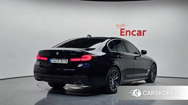 BMW 5 Series (G30) 2021 Синий из Кореи