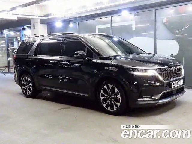 Kia Carnival 4th generation 2022 Черный из Кореи