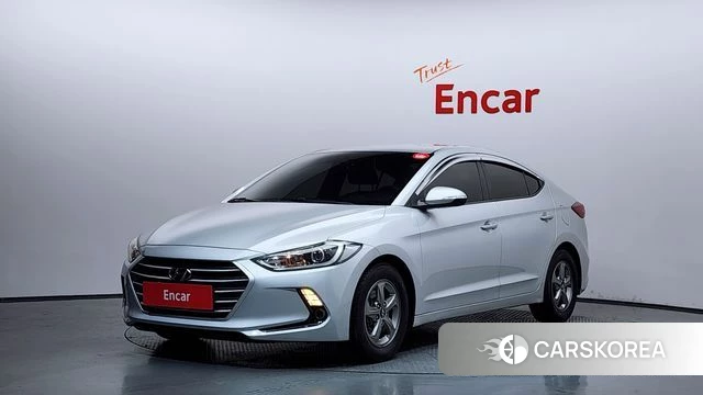 Hyundai Avante AD 2018 Серебряный из Кореи