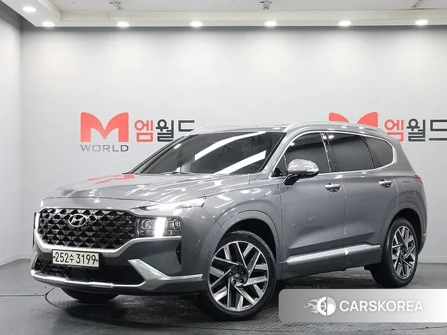Hyundai The New Santa Fe 2020 Серый из Кореи