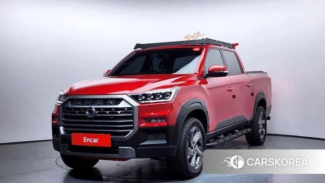 Ssangyong The New Rexton Sports Cannes 2023 Красный из Кореи