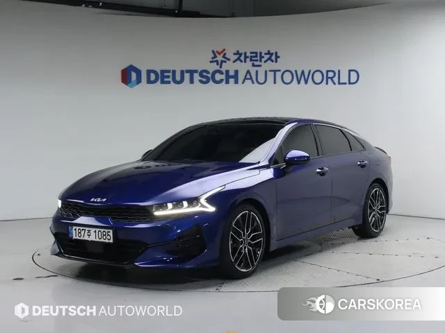 Kia K5 3rd generation 2022 Синий из Кореи