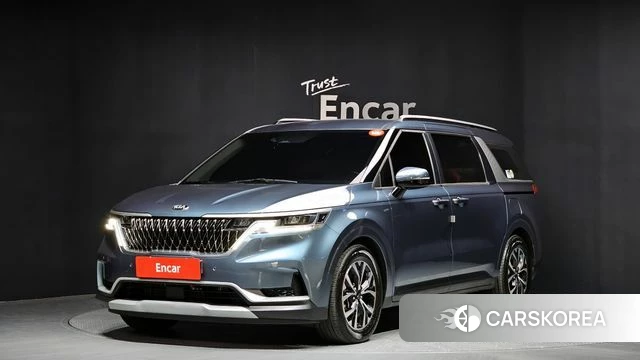 Kia Carnival 4th generation 2020 Синий из Кореи