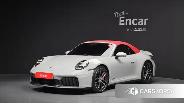 Porsche 911(992) 2025 Серебристо-серый из Кореи