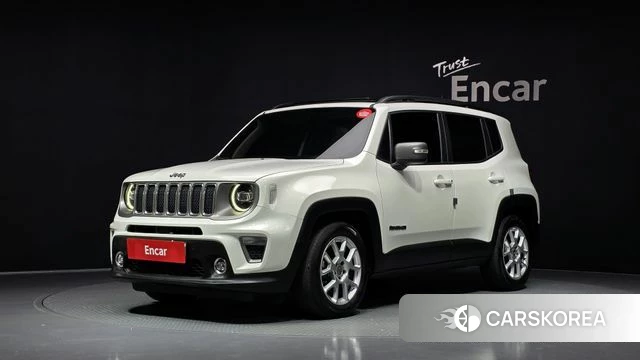 Jeep Renegade 2021 Белый из Кореи