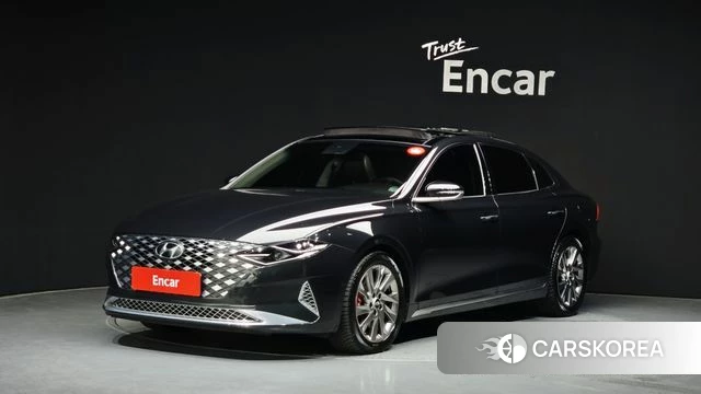 Hyundai The New Grandeur IG Hybrid 2019 Серый из Кореи