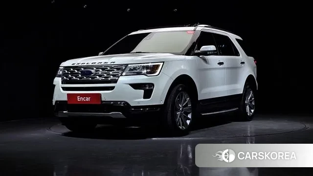 Ford Explorer 2018 Белый из Кореи