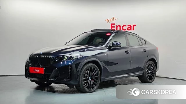 BMW X6 (G06) 2025 Черный из Кореи