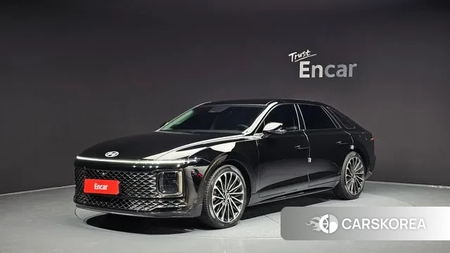 Hyundai Grandeur (GN7) 2024 Черный из Кореи