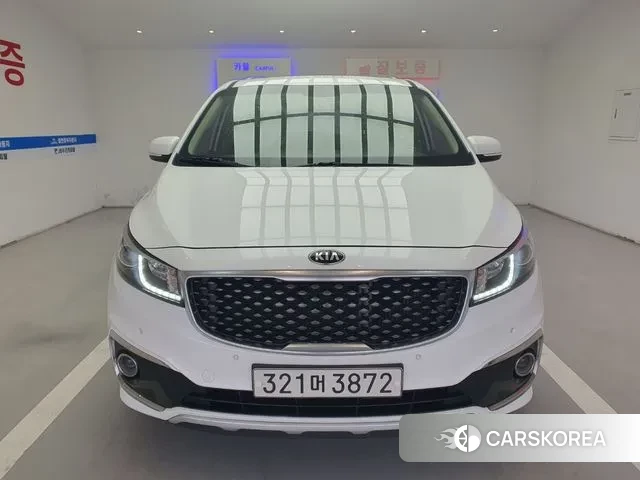 Kia All New Carnival 2018 Белый из Кореи