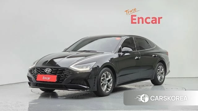 Hyundai Sonata (DN8) 2022 Черный из Кореи
