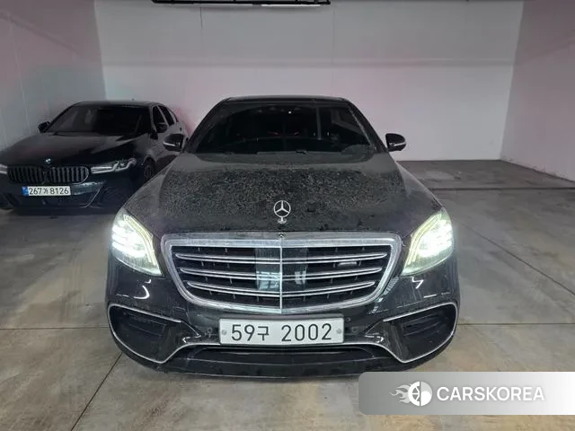 Mercedes-Benz S-Class W222 2018 Черный из Кореи