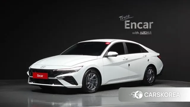 Hyundai The New Avante (CN7) 2023 Белый из Кореи