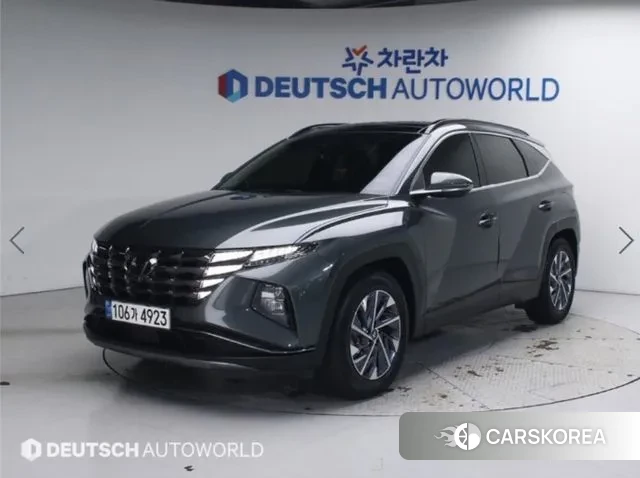 Hyundai Tucson Hybrid (NX4) 2021 Серый из Кореи