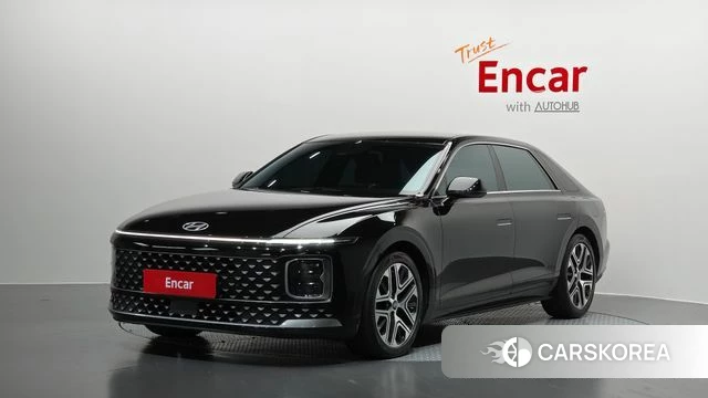 Hyundai Grandeur Hybrid (GN7) 2023 Черный из Кореи