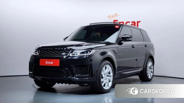 Land Rover Range Rover Sport 2nd Generation 2020 Черный из Кореи