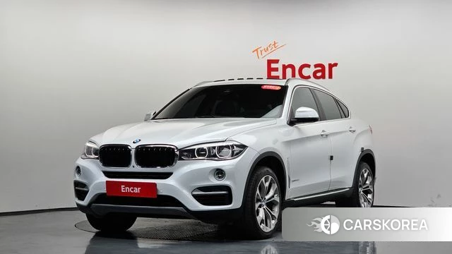BMW X6 (F16) 2019 Белый из Кореи