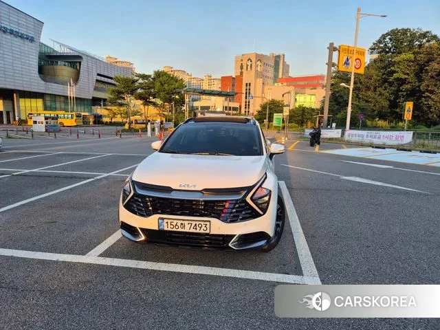 Kia Sportage 5th Generation Hybrid 2022 Жемчужный цвет из Кореи